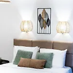 شقة Quattro Beachfront Sea View Ap 206 لارنكا